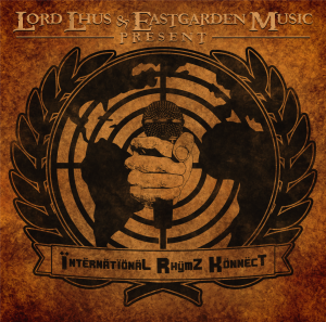 Official LP Cover - ''Lord Lhus And Eastgarden Music Present ÏntërnätïönäL RhÿmZ KönnëcT'' © 2014