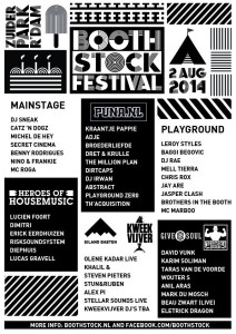 boothstock line up