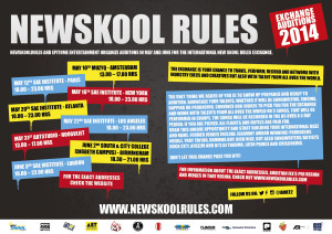 new skool WEB FLYER auditions NSR 2014
