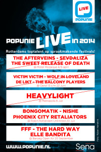 E-flyer Popunie Live juli 2014