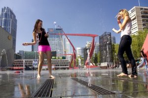 zomer op schouwburgplein